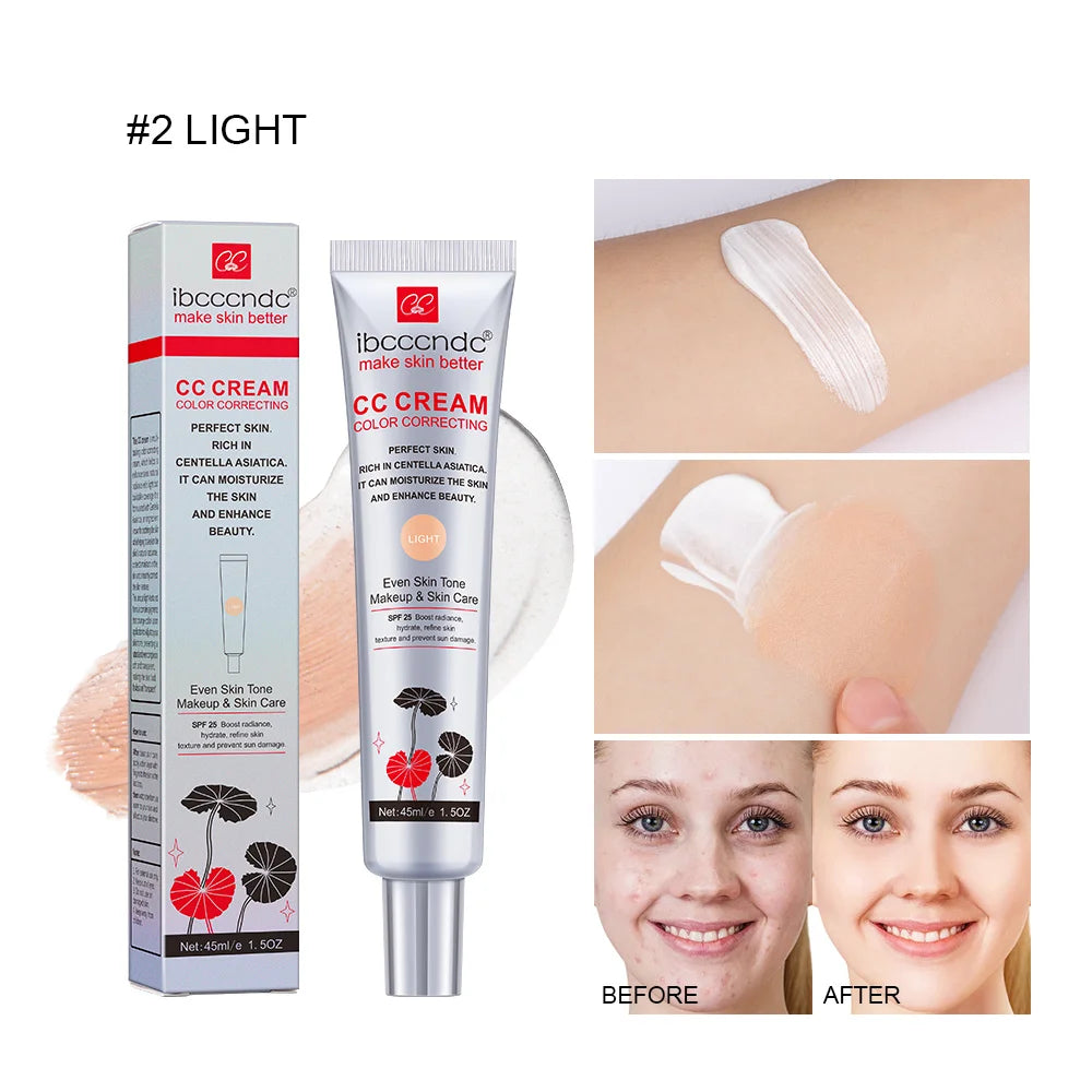 Erborian Correcting CC Cream Moisturizing Waterproof Anti-Sweat Makeup before Concealer Lasting Women Makeup Protect Skin