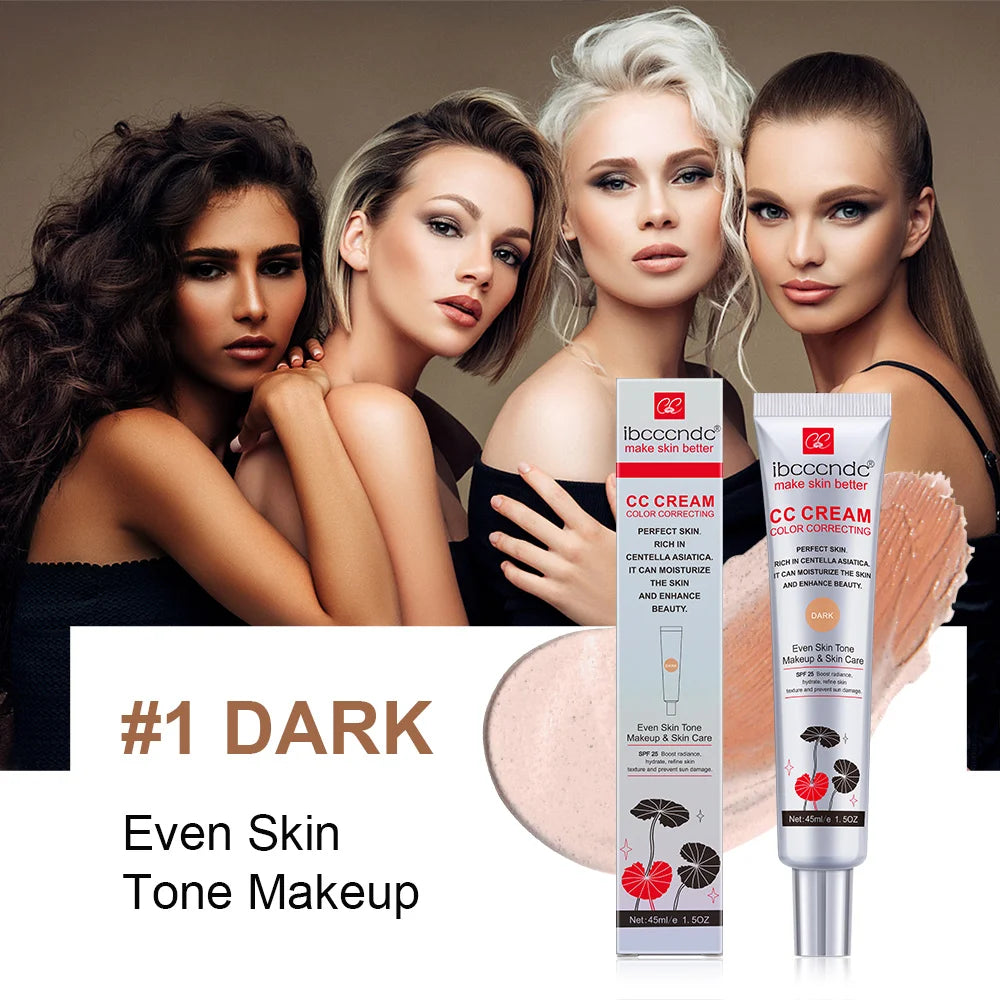 Erborian Correcting CC Cream Moisturizing Waterproof Anti-Sweat Makeup before Concealer Lasting Women Makeup Protect Skin