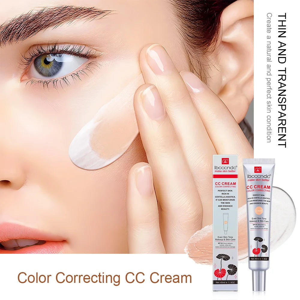 Erborian Correcting CC Cream Moisturizing Waterproof Anti-Sweat Makeup before Concealer Lasting Women Makeup Protect Skin